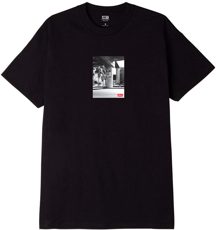  Obey T-shirt Urban Renewal Classic Tee Black Nero Uomo - 1