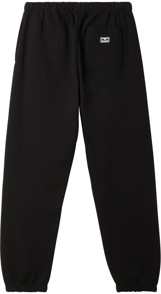  Obey Pantaloni Established Works Eyes Sweatpant Black Uomo Nero