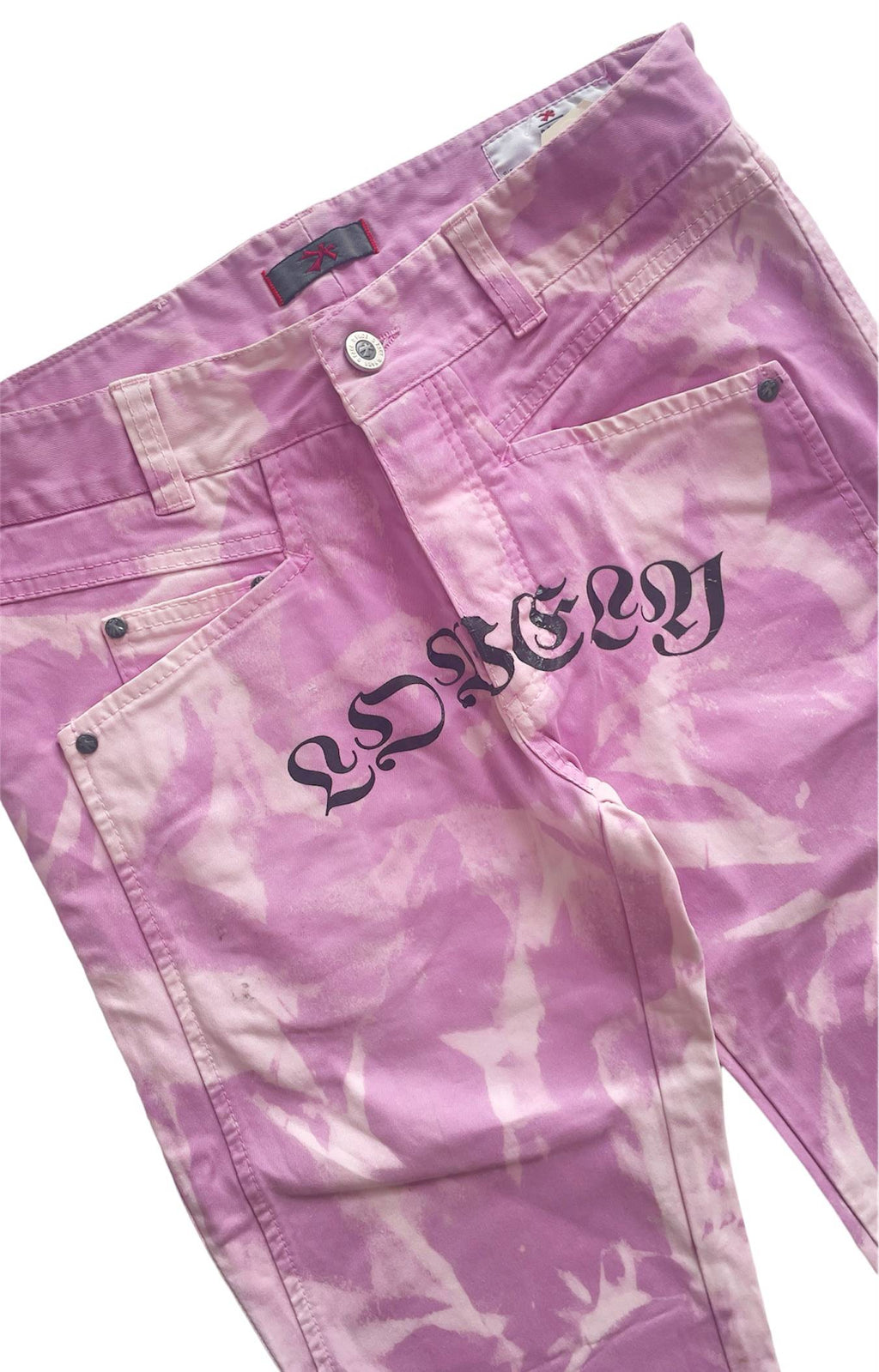  Lovely Death Dreams Jeans 6 Rose Rosa Uomo - 3