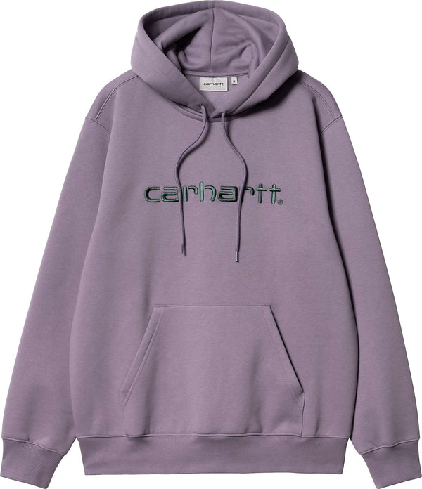 Carhartt Wip felpa Hooded Carhartt Sweat glassy purple discover