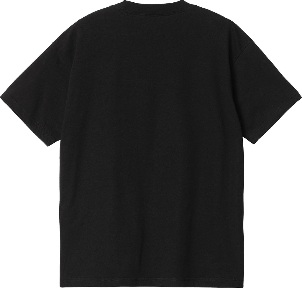  Carhartt Wip T-shirt S/s Ollie Mac Icy Lake Tee Black Nero Uomo - 2