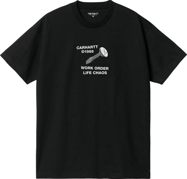 Carhartt Wip t-shirt S/S Strange Screw tee black