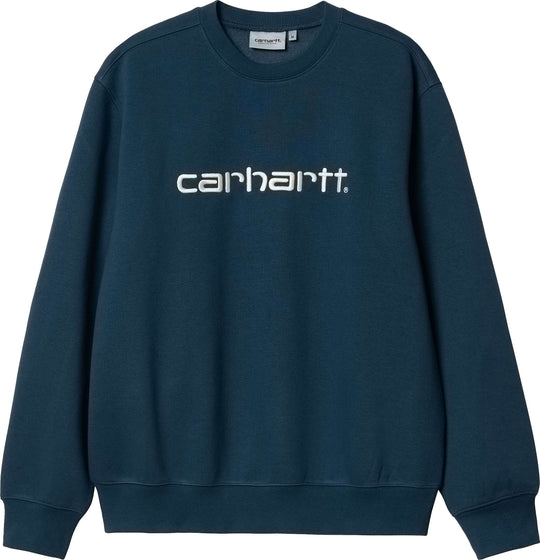  Carhartt Wip Felpa Carhartt Sweat Squid Salt Uomo Blue