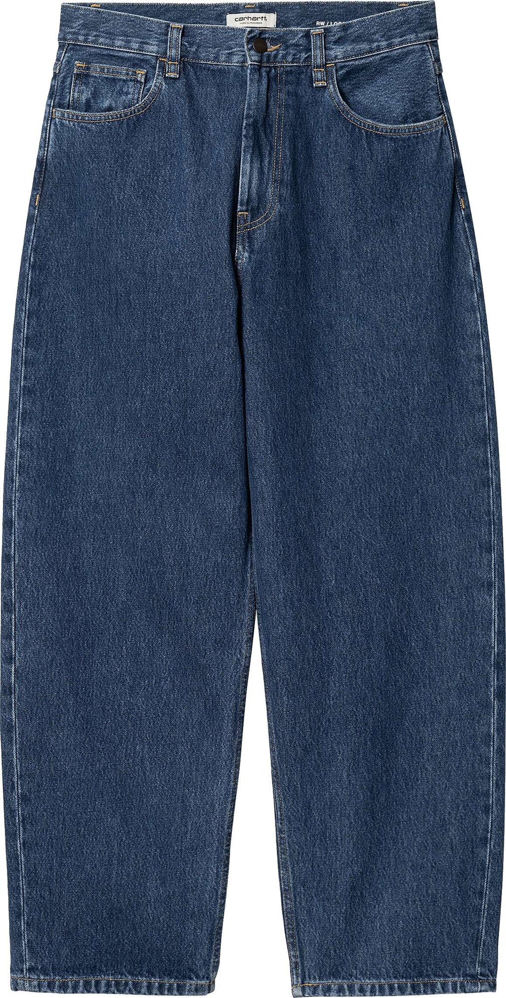  Carhartt Wip Jeans W Brandon Pant Blue Stone Washed Donna - 1