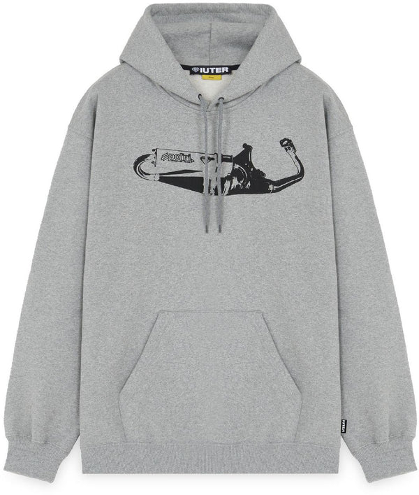 Iuter felpa Polini Muffler Hoodie light grey