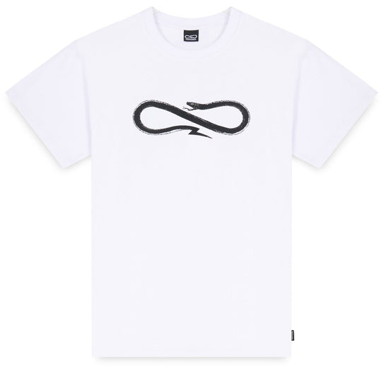  Propaganda T-shirt Logo Tee White Uomo Bianco