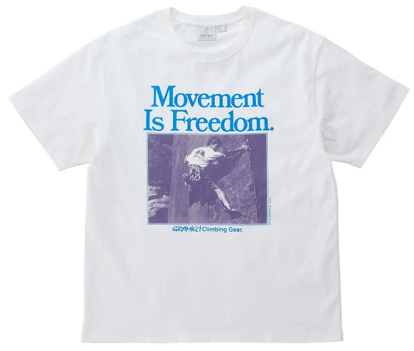 Gramicci t-shirt Movement Tee white (size JP)