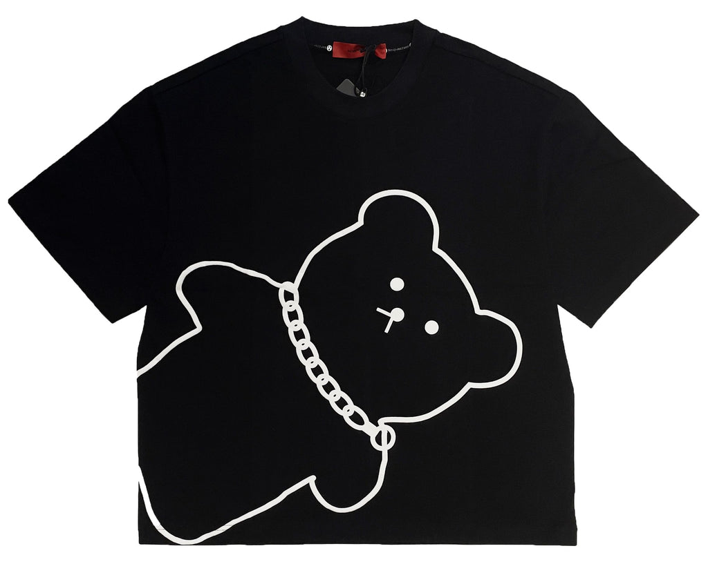  Acupuncture T-shirt Acu Sketchy Bear Tee Black Nero Uomo - 1