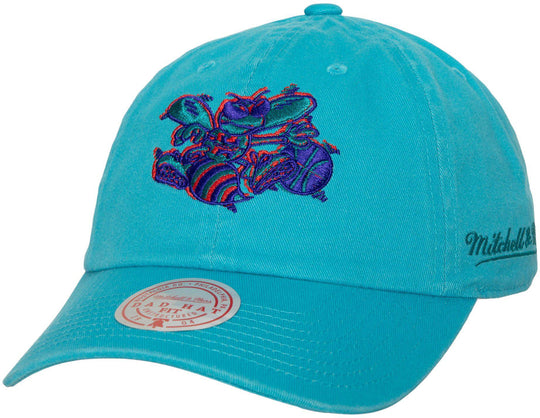  Mitchell & Ness Cappello Nba Golden Hour Glaze Strapback Hwc Hornets Light Blue Mitchell E Ness Uomo Celeste
