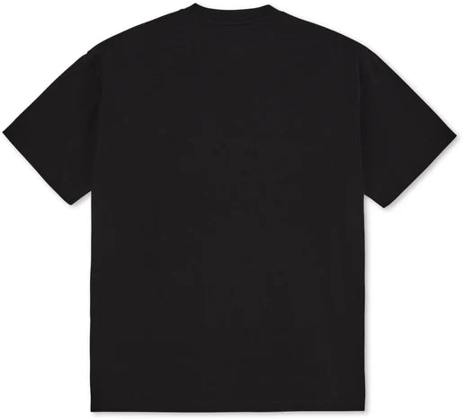  Polar Skate Co. T-shirt Happy Sad Tee Black Nero Uomo - 2