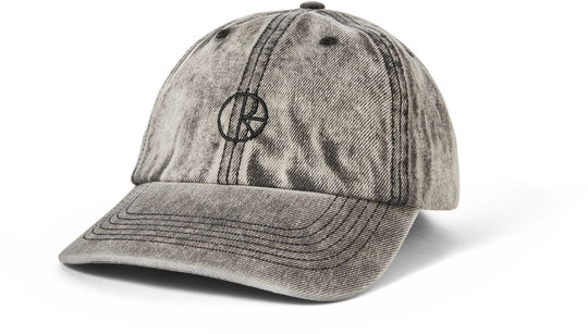  Polar Skate Co. Cappello Stroke Logo Denim Cap Light Acid Beige Uomo Grigio