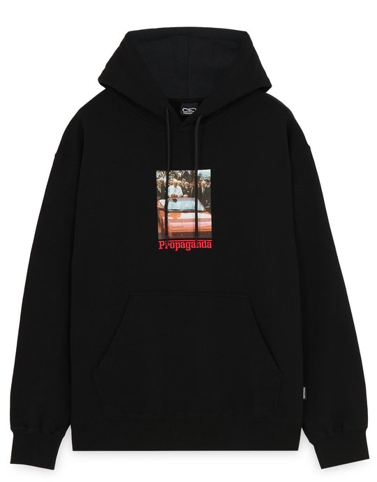  Propaganda Felpa Amen Hoodie Black Uomo Nero