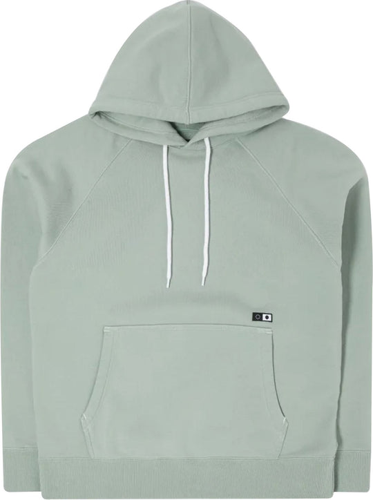  Edwin Felpa Contrast Stitch Mood Hoodie Sweat Iceberg Green Uomo Verde