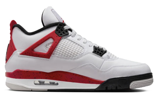  Jordan 4 Retro Red Cement Uomo Bianco