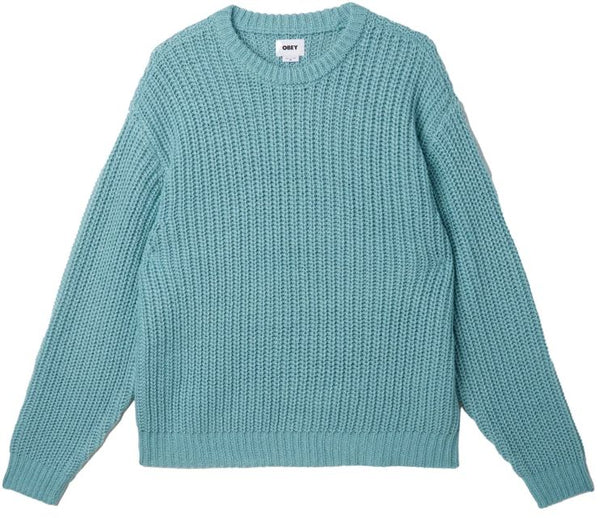 Obey maglione Theo Sweater pastel blue