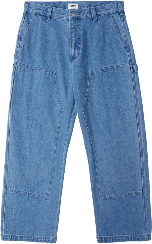 Obey jeans Bigwig Denim Carpenter Pant light indigo