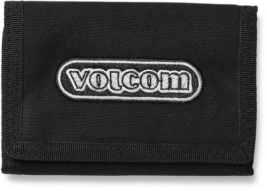  Volcom Portafoglio Ninetyfive Trifold Black Uomo Nero