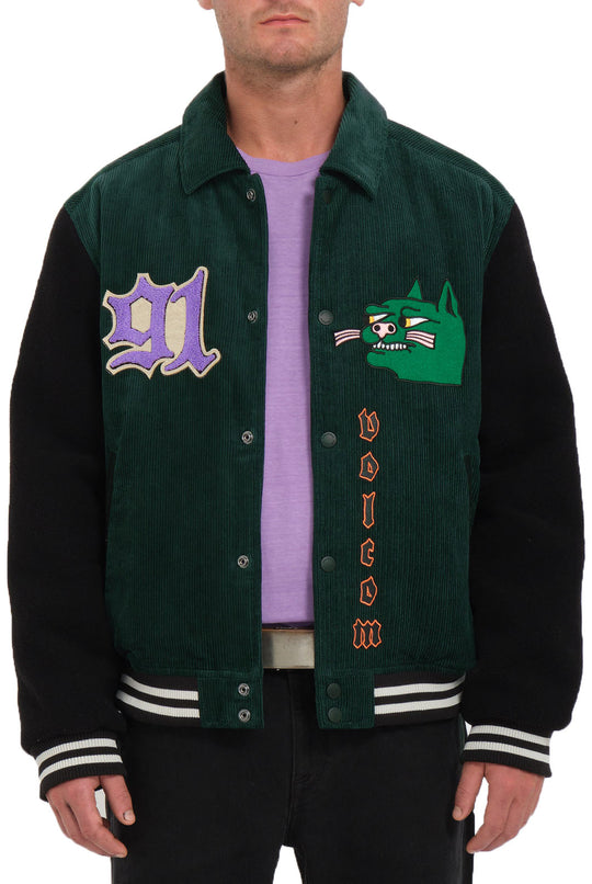  Volcom Giacca Fa Nando Von Arb Jacket Ponderosa Pine Uomo Verde