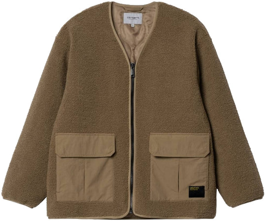  Carhartt Wip Giacca Devin Liner Buffalo Uomo Marrone