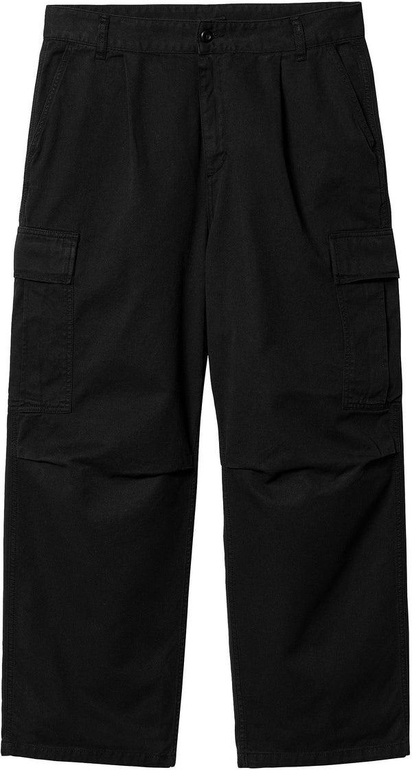 Carhartt Wip pantalone Cole Cargo Pant black garment dyed