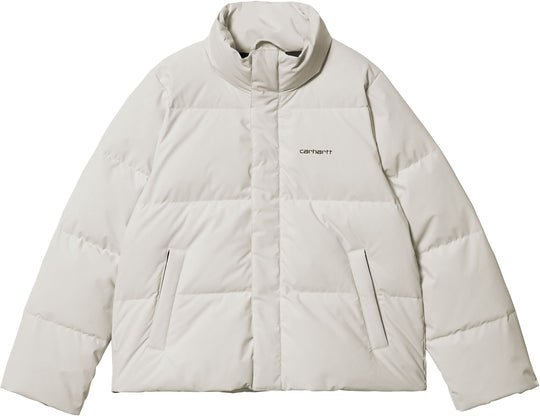  Carhartt Wip Giacca W Yanie Jacket Salt Black Donna Bianco