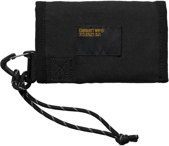  Carhartt Wip Portafoglio Haste Wallet Black Uomo Nero