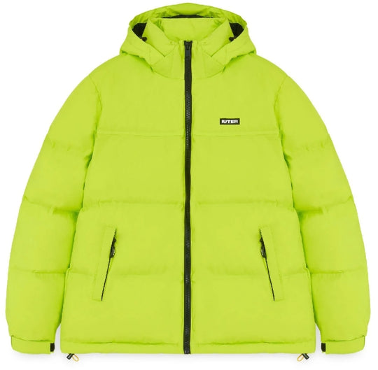  Iuter Giacca Puff Jacket Lime Uomo Giallo