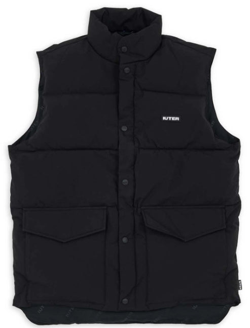  Iuter Giacca Iuter Puff Vest Black Uomo Nero