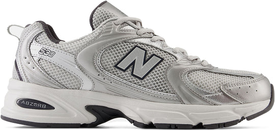  New Balance Scarpe Mr530lg Grey Matter Con Silver Metallic E Magnet Donna Grigio