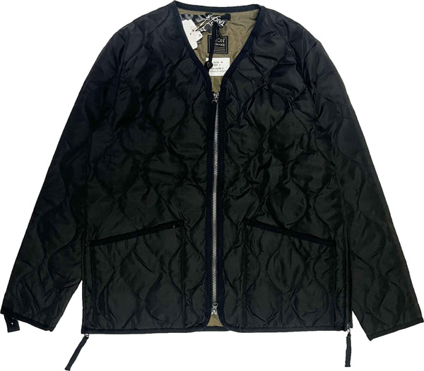 Taion giacca Military W-ZIP V Neck Down Jacket black