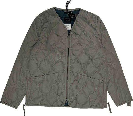  Taion Giacca Military W-zip V Neck Down Jacket Dark Sage Green Uomo Verde