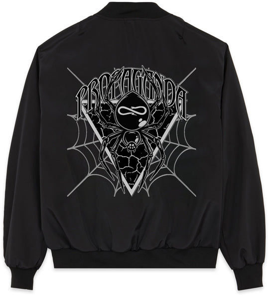  Propaganda Giacca Triangle Web Bomber Black Uomo Nero