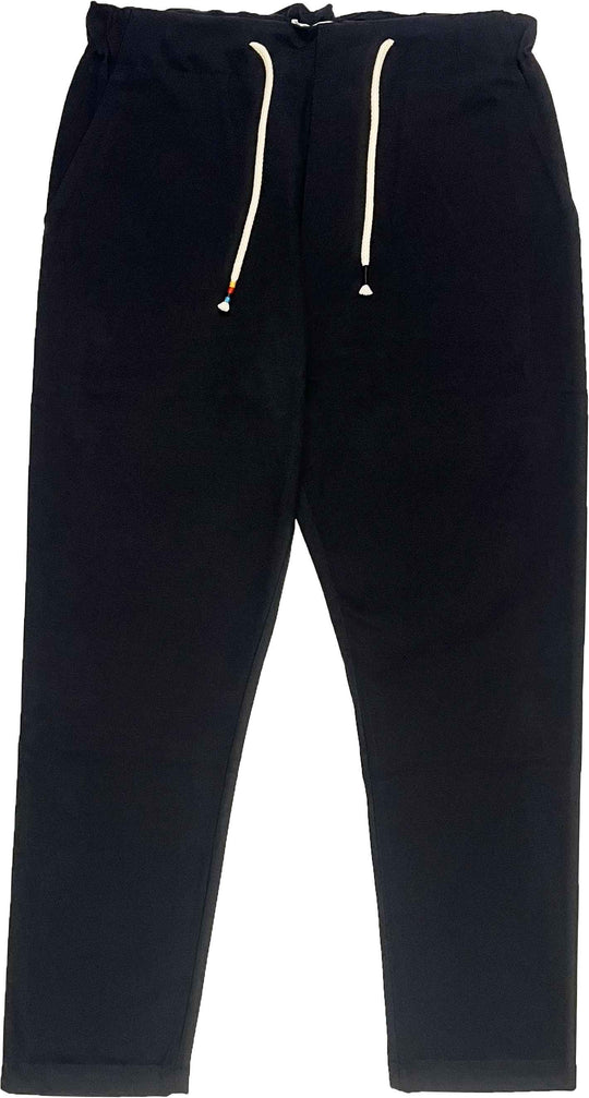  The Silted Company Pantaloni Coffin Pant Gabardine Black Uomo Nero