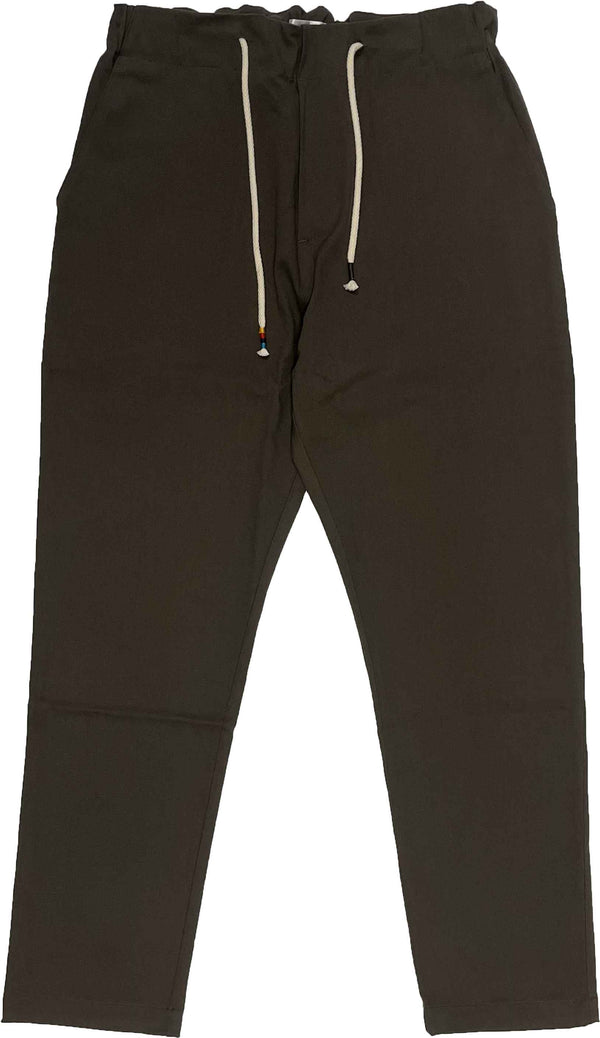 The Silted Company pantaloni Coffin Pant Gabardine Forest Green