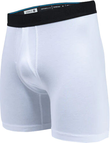  Stance Standard 6in Boxer Brief White Uomo Bianco
