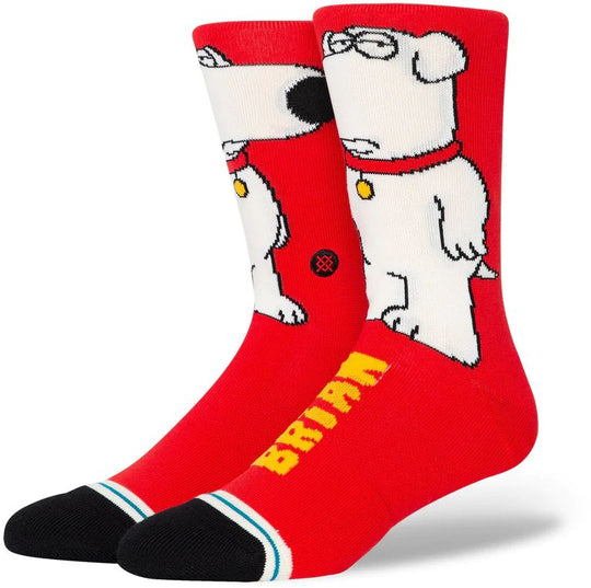  Stance Calze The Dog Socks Red Uomo Rosso