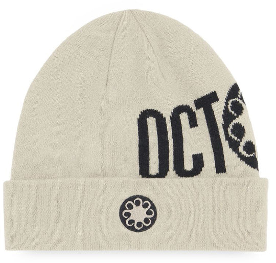  Octopus Cuffia Logo Beanie White Uomo Bianco