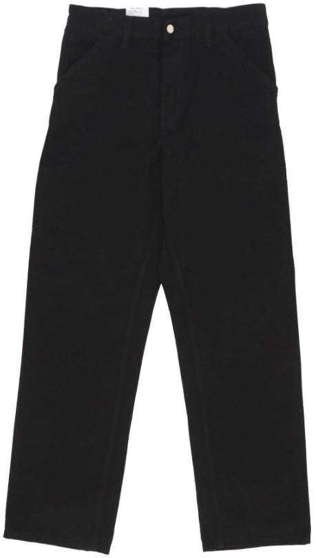 Carhartt Wip Jeans Single Knee Pant Black Rinsed Uomo Nero