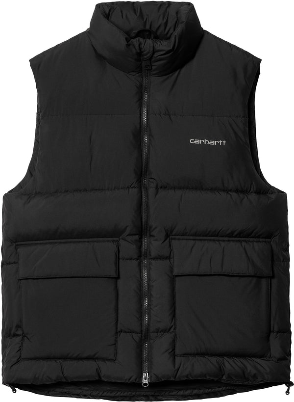 Carhartt Wip giacca Springfield Vest black blacksmith