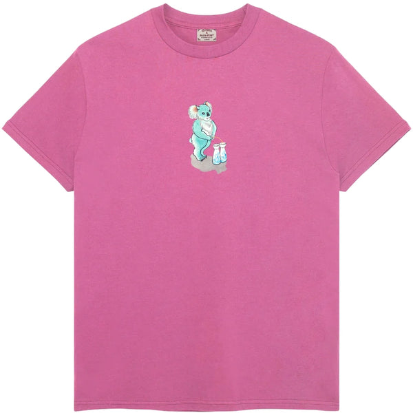 Pass Port t-shirt Sake tee pink milk