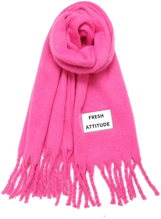  Verb To Do Sciarpa Fresh Atitude Biggest Scarf Uomo Rosa