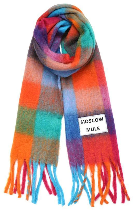  Verb To Do Sciarpa Moscow Mule Maxi Scarf Uomo Multicolore