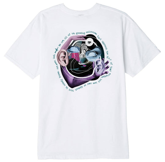  Mdn T-shirt Mdn X Magma Volcanoes Tee White Uomo Bianco