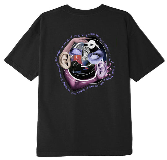  Mdn T-shirt Mdn X Magma Volcanoes Tee Black Uomo Nero