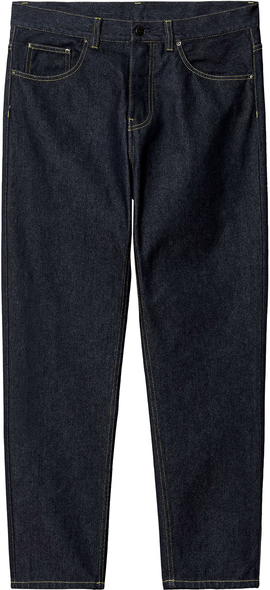  Carhartt Wip Jeans Newel Pant Blue One Wash Uomo
