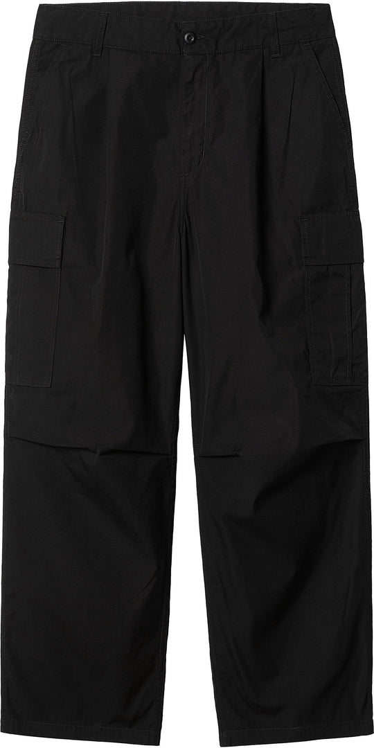 Carhartt Wip Pantalone Cole Cargo Pant Black Rinsed Uomo Nero