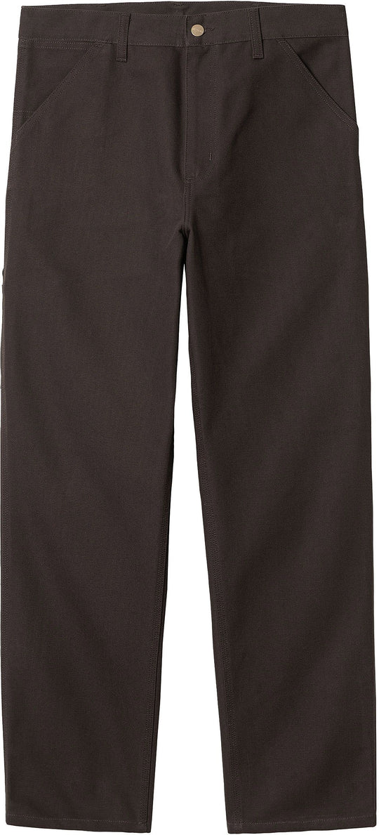  Carhartt Wip Pantalone Single Knee Pant Tobacco Rigid Uomo Marrone