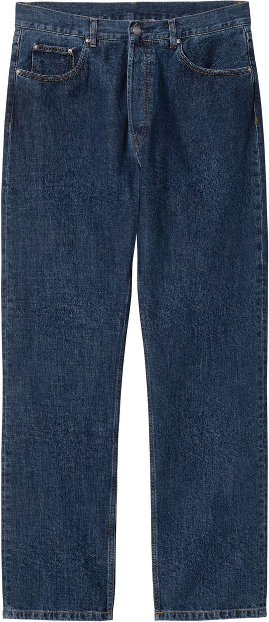  Carhartt Wip Pantalone Nolan Pant Blue Stone Washed L32 Uomo