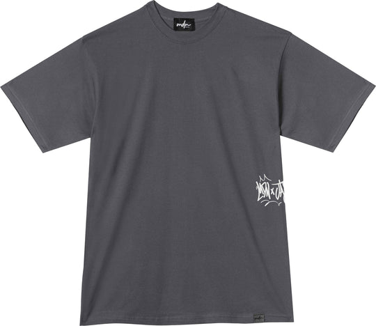  Mdn X Jassart T-shirt Tag Tee Grey White Uomo Grigio