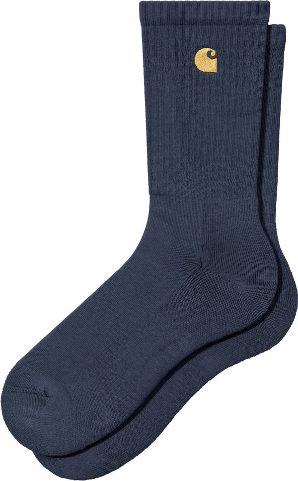 Carhartt Wip calze Chase Socks blue gold